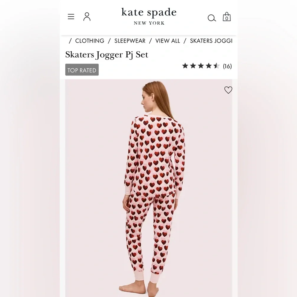 NWT KATE ♠️ PAJAMAS - Picture 3 of 4
